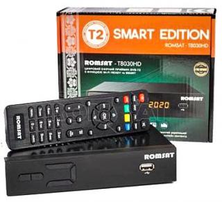 Фото товару DVB-T2 тюнер, ресивер Romsat T8030HD
