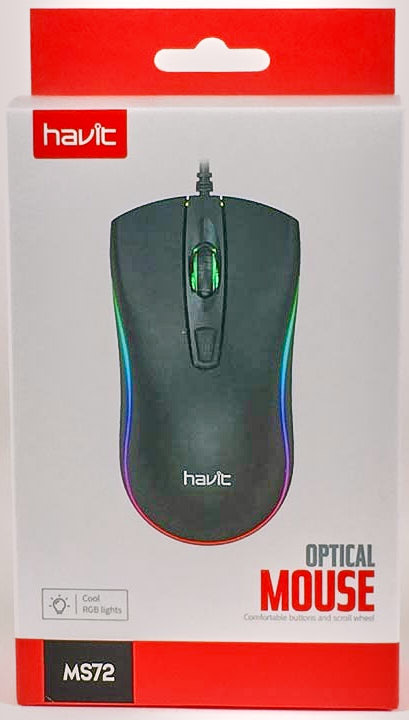 Мишка Havit HV-MS72, USB, Black - зображення 9