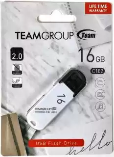 Фото товара Флеш-память USB 2.0 16GB Team Group С182 белая
