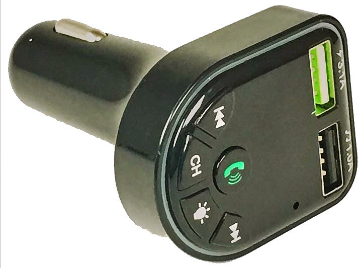 FM модулятор Havit HV-FM810BT автомобільний з цифровим дисплеєм - зображення 6