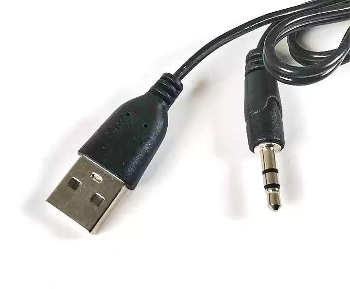 Колонки USB Havit HV-SK210 mini, чорні з Led підсвіткою, потужність 2*3 Вт, розмір 65*65*95 мм - зображення 5