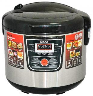 Фото товару Мультиварка RECA RMC -4108, 4 л, чорна, 900W