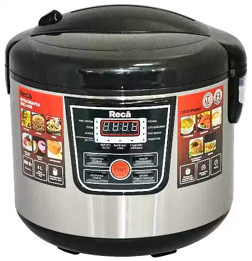 Мультиварка RECA RMC -4108, 4 л, чорна, 900W - зображення 5