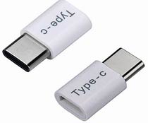 Фото товару Перехідник Type-C male на micro USB female