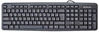 Фото товару Клавіатура Defender HB-420 B, USB, Black