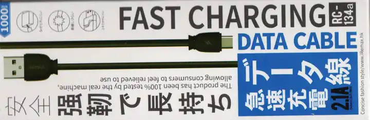 Кабелі USB2.0 Male на Type-C Male 1 м Remax RC-134a - зображення 5