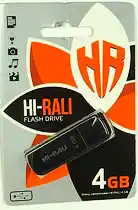 Фото товара Флеш память USB 2.0 4Gb Hi-Rali Black