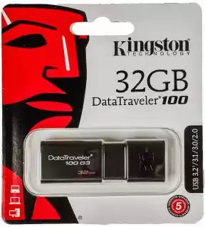 Фото товара Флеш память USB 3.0 32Gb Kingston DataTraveler 100