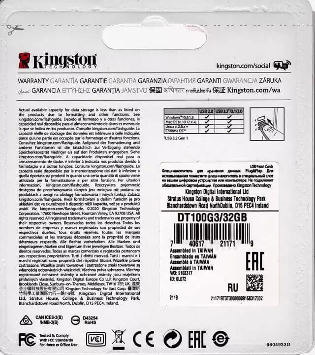 Флешка 32 Гб Kingston DataTraveler 100 USB 3.0 - зображення 5