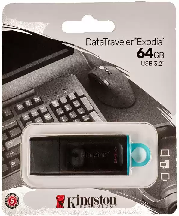 Флешка 64 Гб Kingston DataTraveler Exodia USB 3.2 - зображення 5