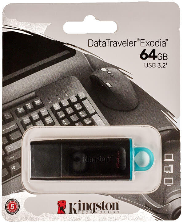 Флешка 64 Гб Kingston DataTraveler Exodia USB 3.2 - зображення 6