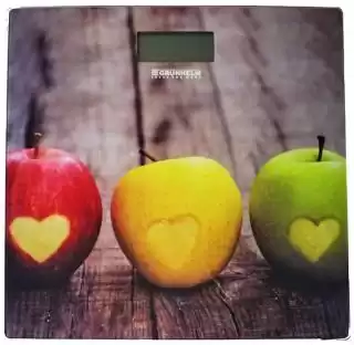 Фото товара Весы напольные стеклянные Grunhelm BES-1AP, квадратные, максимальный вес 180 кг