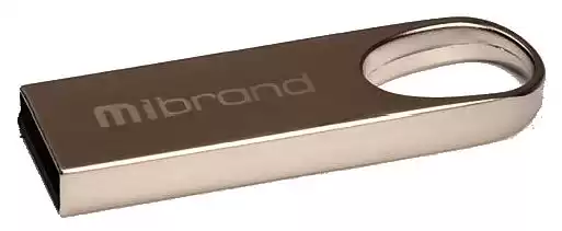 Флешка 8 Гб Mibrand Irdis USB 2.0 сіра - зображення 5