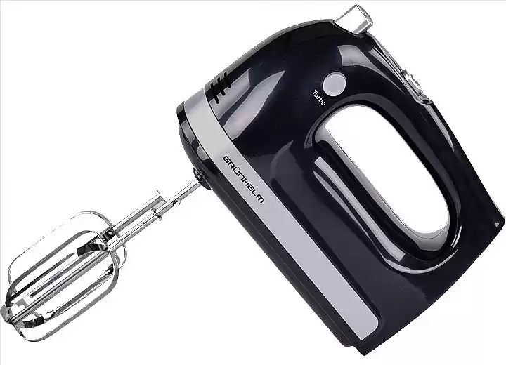 Міксер Grunhelm GRM661, 200-400 Вт, вінчики 2шт чорний - зображення 5