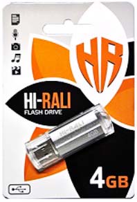 Фото товару Флешка 4 Гб Hi-Rali Corsair USB 2.0 бронзова