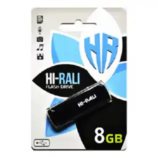 Фото товара Флеш память USB 2.0 8Gb Hi-Rali Taga Black