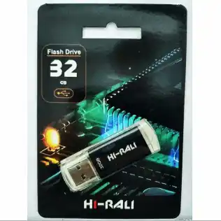 Флешка 32 Гб USB 2.0 Hi-Rali Rocket Black - зображення 5