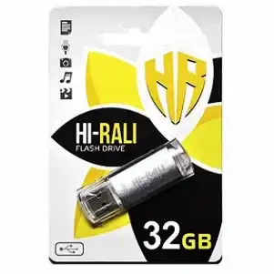 Фото товара Флеш-память USB 2.0 32Gb Hi-Rali Rocket Silver