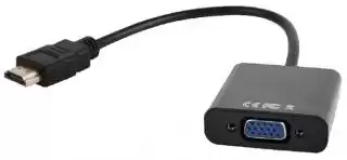 Фото товара Преобразователь сигнала с HDMI male на VGA female с кабелем 10 см Atcom 9220