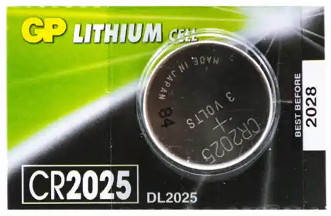 Батарейка CR2025 GP, 3 V, літієва, бл. 5/1, аналоги: CR2025, DL2025, ECR2025, BR2025, KCR2025, L2025 - зображення 5