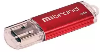 Фото товара Флеш память USB Mibrand Cougar 16Gb USB 2.0 красная