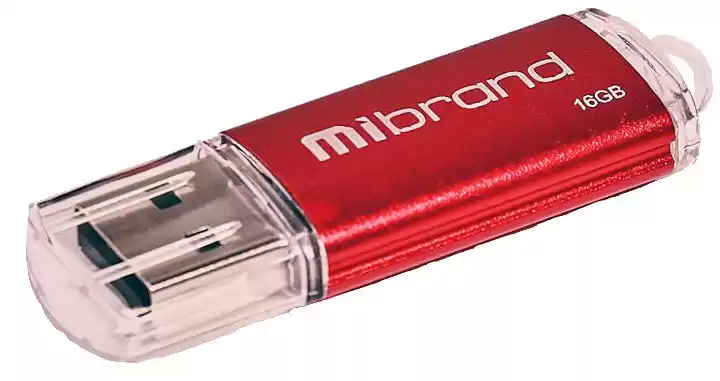 Флешка 16 Гб Mibrand Cougar USB 2.0 червона - зображення 5