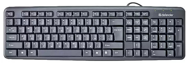 Клавіатура Defender KB-275L, USB, Black - зображення 5