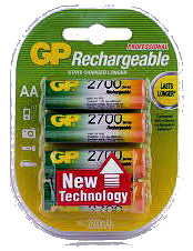 Акумулятор AA GP HR6 2700mAh double blister 2pcs 20/200 - зображення 1