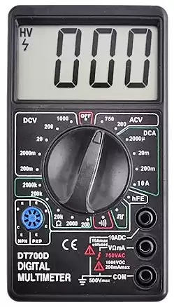 Мультиметр цифровий (тестер) DT 700D - зображення 5