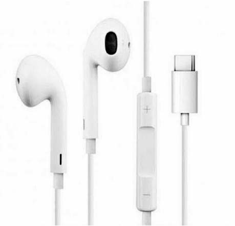 Наушники с микрофоном Konfulon iN21, Type-C Connector, White - изображение 1