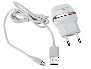 Фото товара Зарядное устройство Konfulon C-23+S31 2,4 А, 2xUSB, Cable MicroUSB