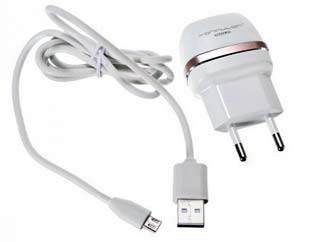 Фото товару Зарядний пристрій Konfulon C-23+S31 2,4 А, 2xUSB, Cable MicroUSB