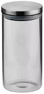 Фото товара Емкость стеклянная с нержавеющей крышкой VITTORA 1,1 л