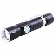 Фото товару Ліхтар 802-T6, ЗУ micro USB, 1x18650, zoom, зажим, Box