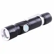 Ліхтар 802-T6, ЗУ micro USB, 1x18650, zoom, зажим, Box - зображення 5