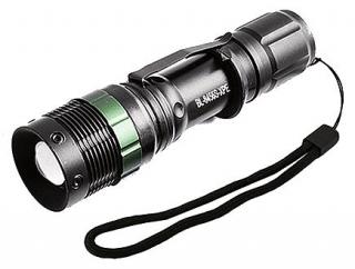 Фото товару Ліхтарик Police 8455S-XPE, ЗУ 220V, 1x18650/3xAAA, zoom, Box
