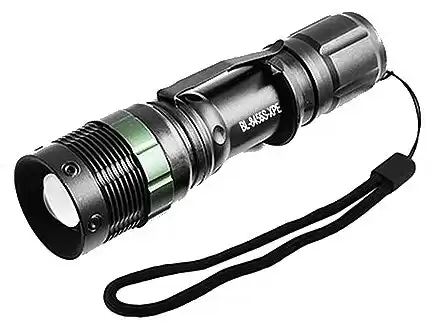 Ліхтарик Police 8455S-XPE, ЗУ 220V, 1x18650/3xAAA, zoom, Box - зображення 5