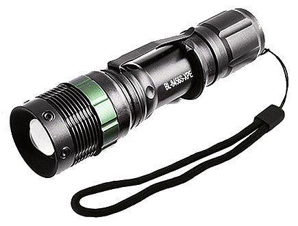 Ліхтарик Police 8455S-XPE, ЗУ 220V, 1x18650/3xAAA, zoom, Box - зображення 6