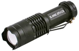 Фото товару Ліхтарик (525) 8468-XPE+COB, ЗУ mircoUSB, вбудованний акумулятор, zoom, Box