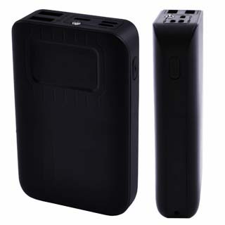 Фото товару Power Bank JS-10X FAST CHARGING 10000 mAh 2 шт. USB 1 A та 2 A, Micro USB+ 1Type-C цифровий дісплей