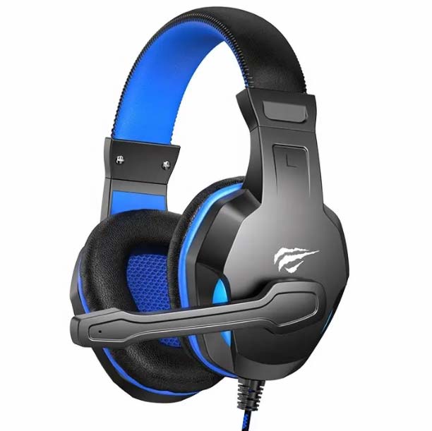 Навушники HAVIT HV-H763d, чорно-сині, з мікрофоном - зображення 6