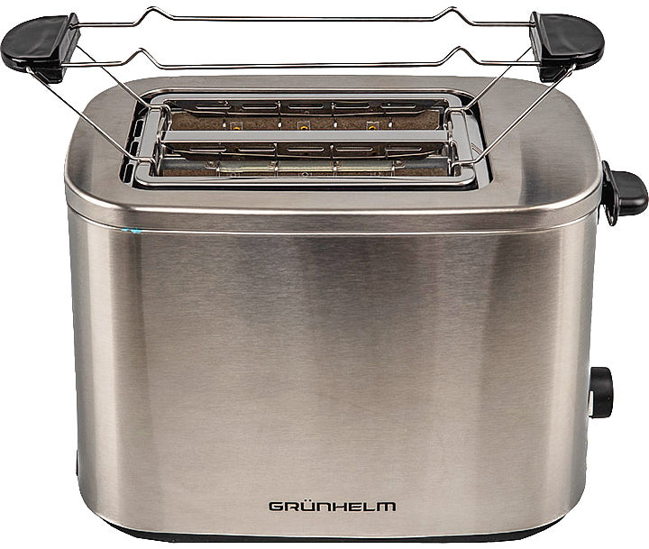 Тостер Grunhelm GTR016 750W (метал), для приготовления тостов из хлеба - изображение 1