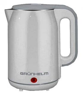Фото товару Електрочайник GRUNHELM ЕКS-1864SW, білий, 1,8 л, 1500W