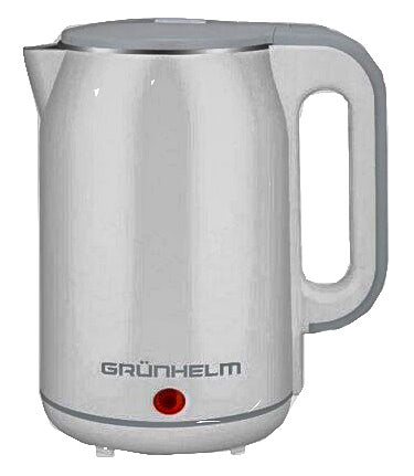 Електрочайник GRUNHELM ЕКS-1864SW, білий, 1,8 л, 1500W - зображення 1