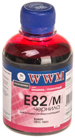 Чорнило WWM E82 Magenta 200 г Epson - зображення 1