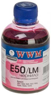 Фото товару Чорнило WWM E50/LM LICHT MAGENTA 200 г для принтерів EPSON 700/750/EX/780/790/810/820-960