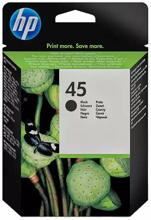 Картриджі HP 45 Black 42 ml - зображення 5