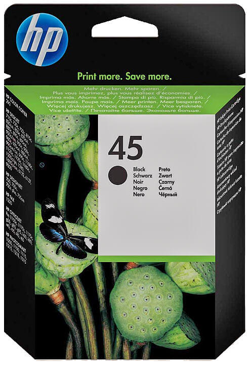 Картриджі HP 45 Black 42 ml - зображення 1