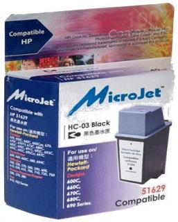 Фото товару Картриджі MicroJet для HP №29 Black (HC-03)