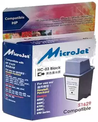 Картриджі MicroJet для HP №29 Black (HC-03) - зображення 5